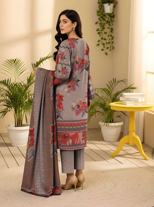 Staple Bana Dora Digital Print Shirt Cutwork Dupatta Dyed Trouser