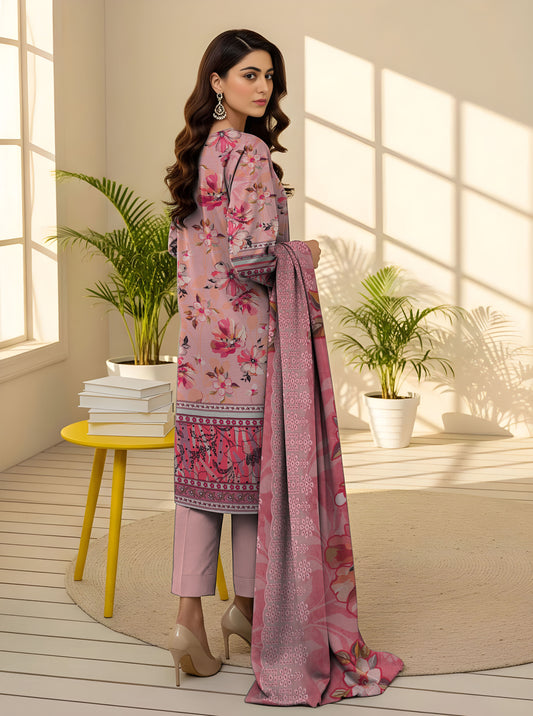 Staple Bana Dora Digital Print Shirt Cutwork Dupatta Dyed Trouser